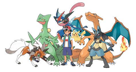 ash's strongest team.